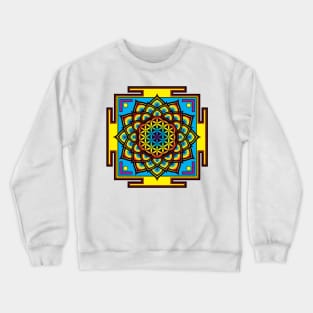 Flower of Life Psychedelic Mandala Crewneck Sweatshirt